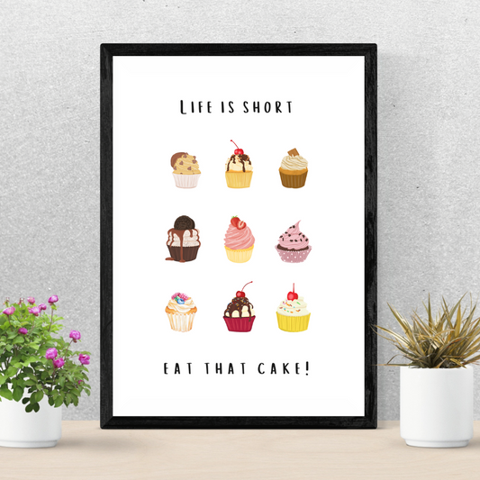 Eat Cake Print