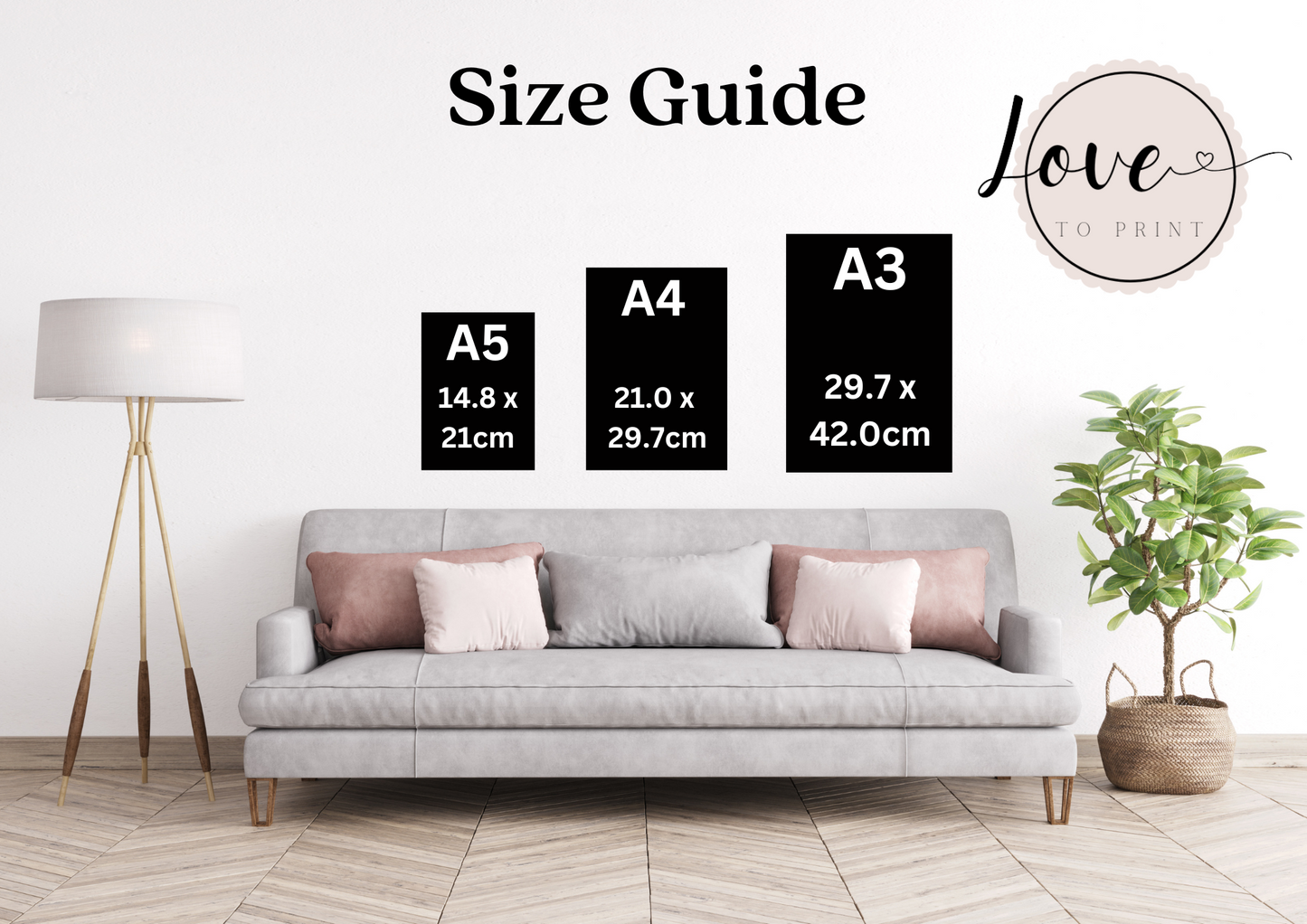 Woodland Birth Details Baby Print